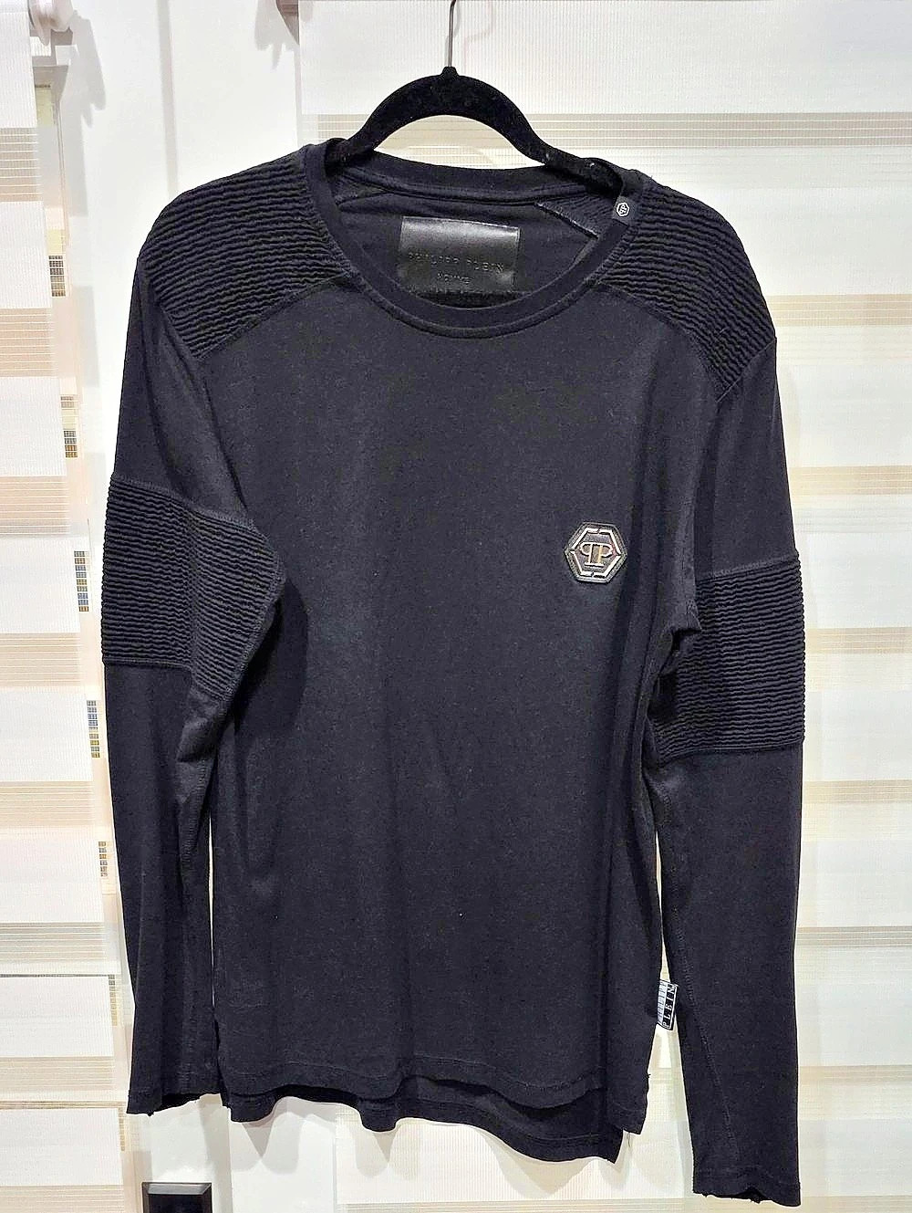 Philipp Plein Men's Cotton Long Sleeve Top XL Like New